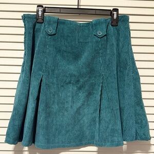 Modcloth Perky Participant Corduroy Skirt Size 10